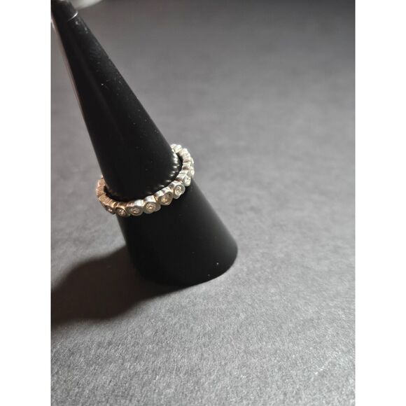 Coach sterling silver heart ring size 6 - Picture 3 of 11